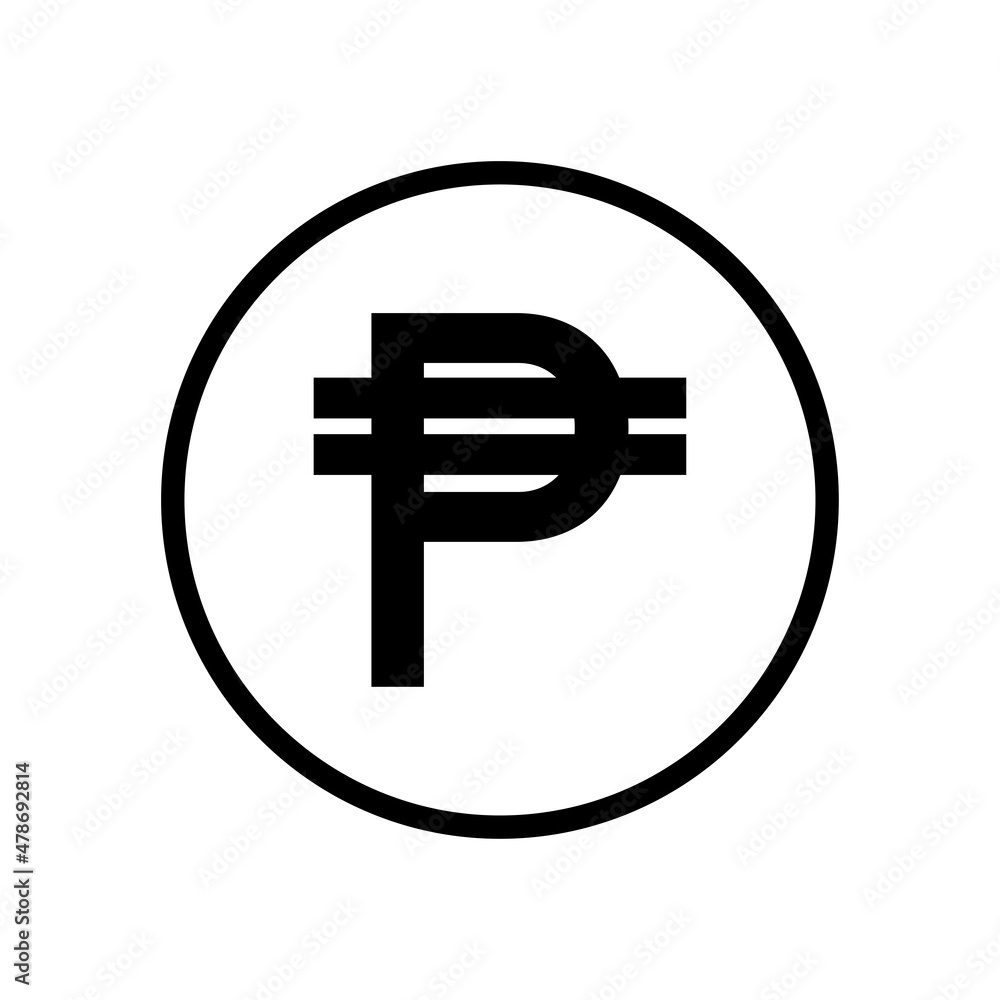 Obraz premium Peso icon