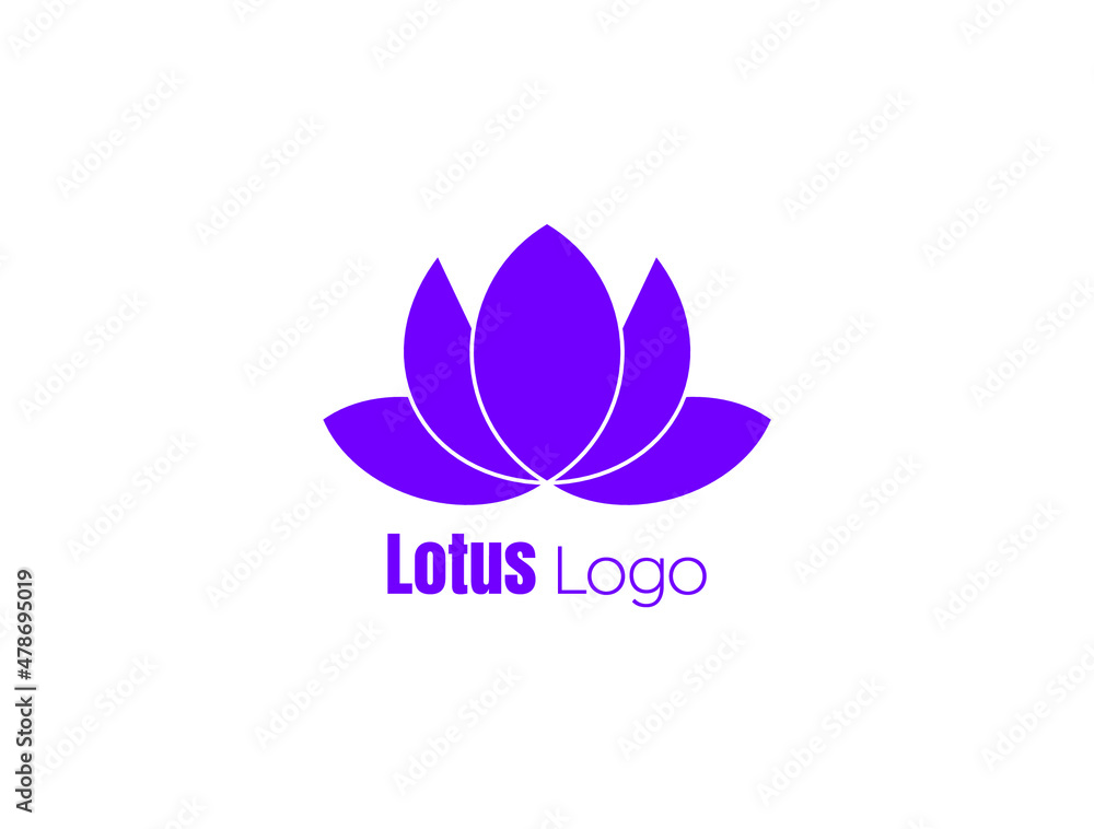 lotus spa logo vector 