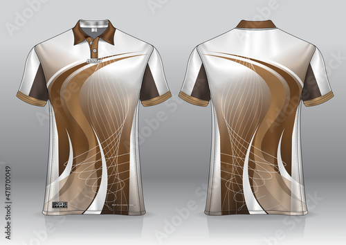polo shirt uniform design for outdoor sports