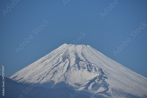 葛城山から見た富士山頂