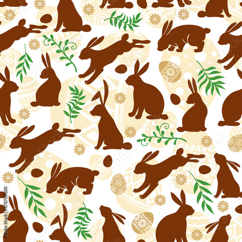 Easter pattern seamless