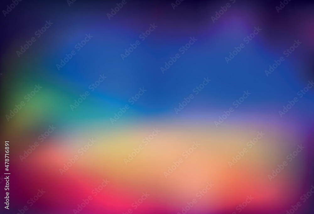 Obraz premium Light Multicolor vector blurred shine abstract background.