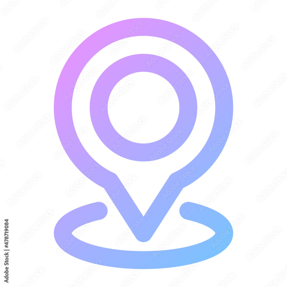 location gradient icon location gradient icon