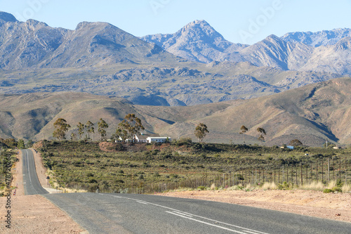 travelling the route 62 through the little karoo