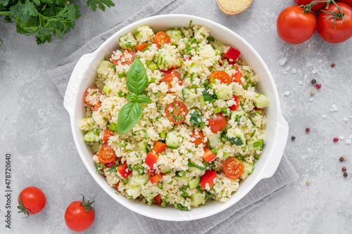 Bild auf Leinwand Tabbouleh salad