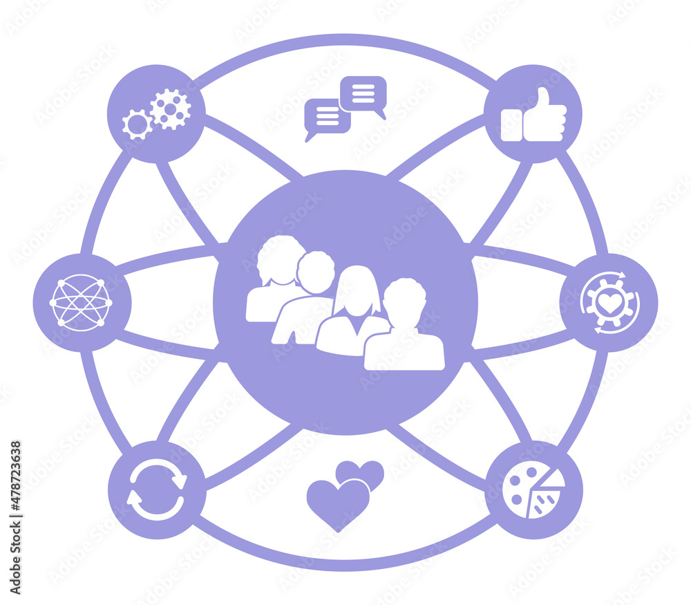 Concept of followers Concept of followers