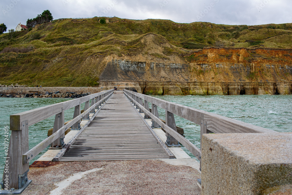Fototapeta premium Port en Bessin Normandy France