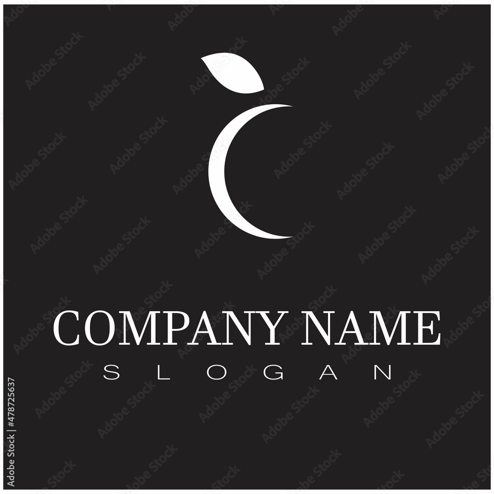 Obraz premium Orange logo design Vector icon illustration design