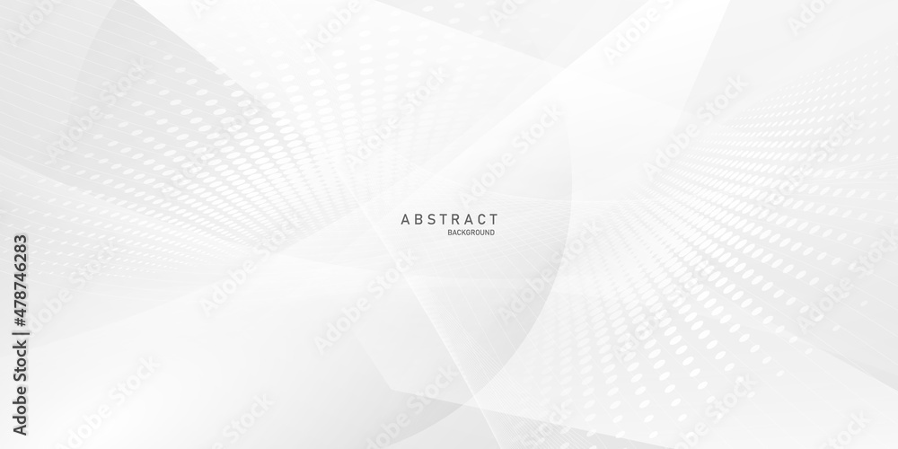 Abstract white and gray backdrop Modern polka dot network technology design. Abstract white and gray backdrop Modern polka dot network technology design.