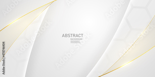 white and gray background elegant abstract design vector illustration