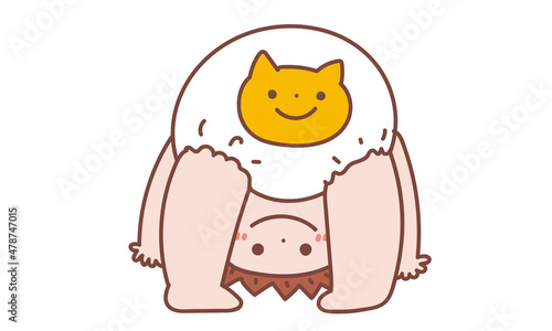 のぞき込む赤ちゃん