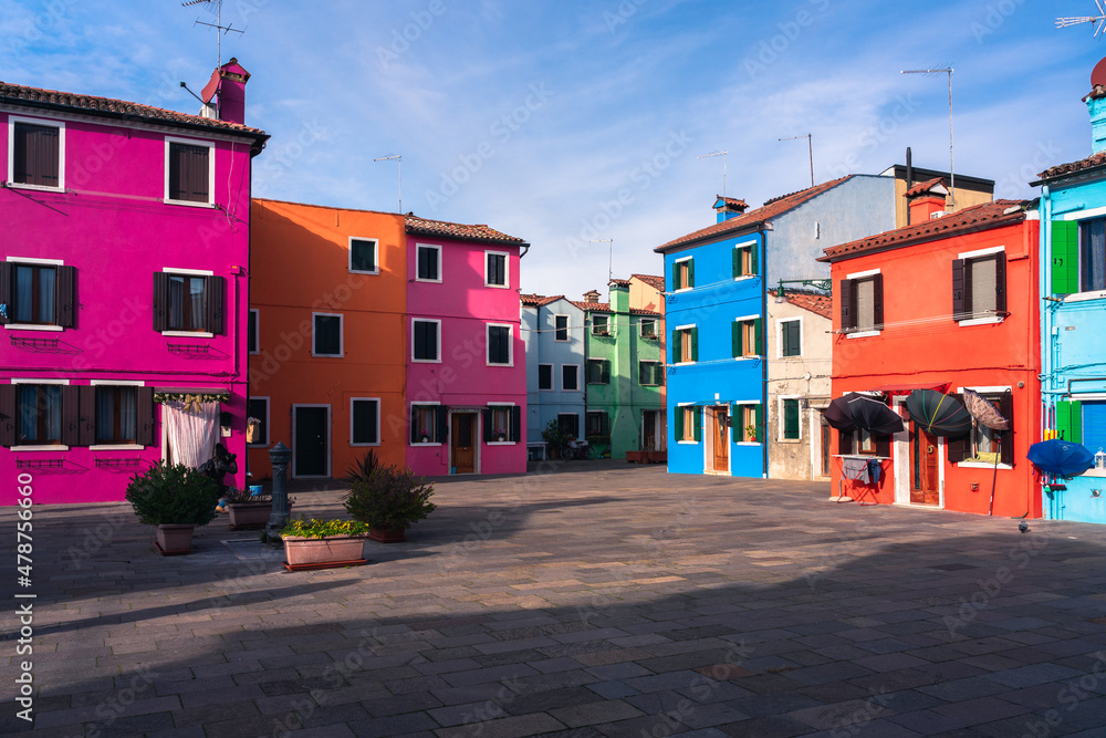 Case colorate di Burano, Venezia