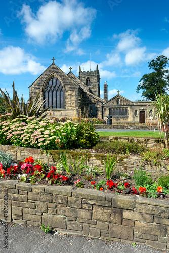 All Saints Parish Church in Ilkley in West Yorkshire, photo