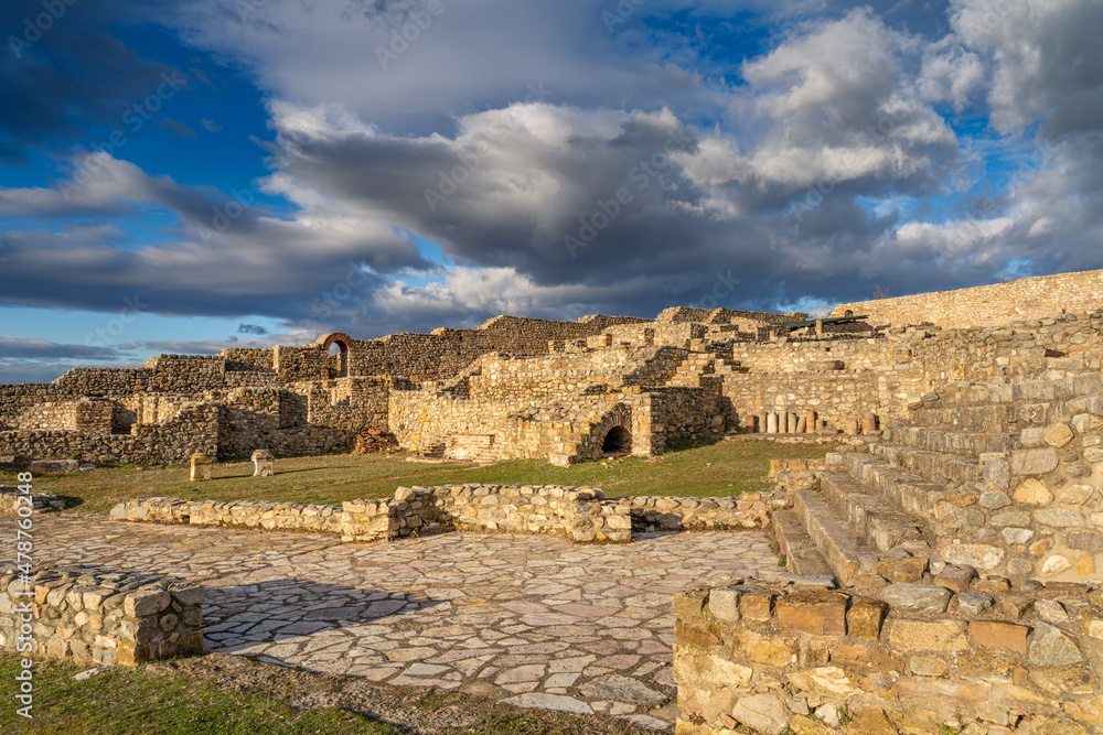 Ruins of the ancient and Byzantine town Bargala, North Macedonia