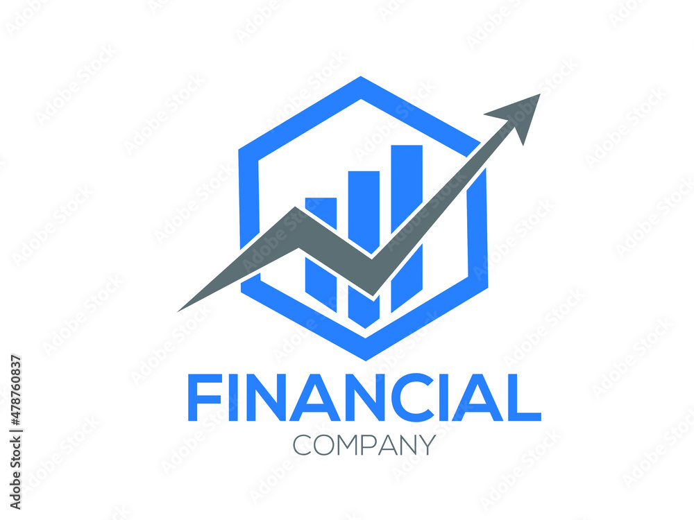 Financial Company creative vector logo design Financial Company creative vector logo design
