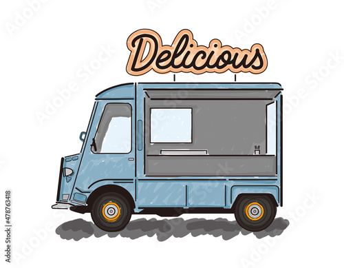 FOOD TRUCK, CAR, delivery, LUNCH, フード, 食べ物, フードトラック, ランチ