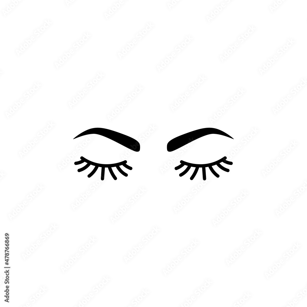 Eyebrow care thin line icon. Elements of beauty and cosmetics illustration. Eyebrows and lashes make up. Eyebrow care thin line icon. Elements of beauty and cosmetics illustration. Eyebrows and lashes make up.