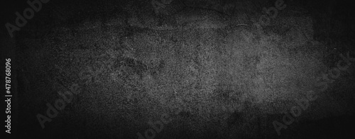 dark black abstract cement concrete wall texture background