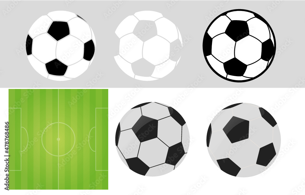 Fußbälle und Fußballrasen Fußbälle und Fußballrasen