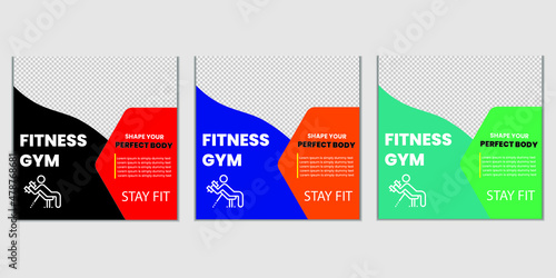 Fitness Banner Ads