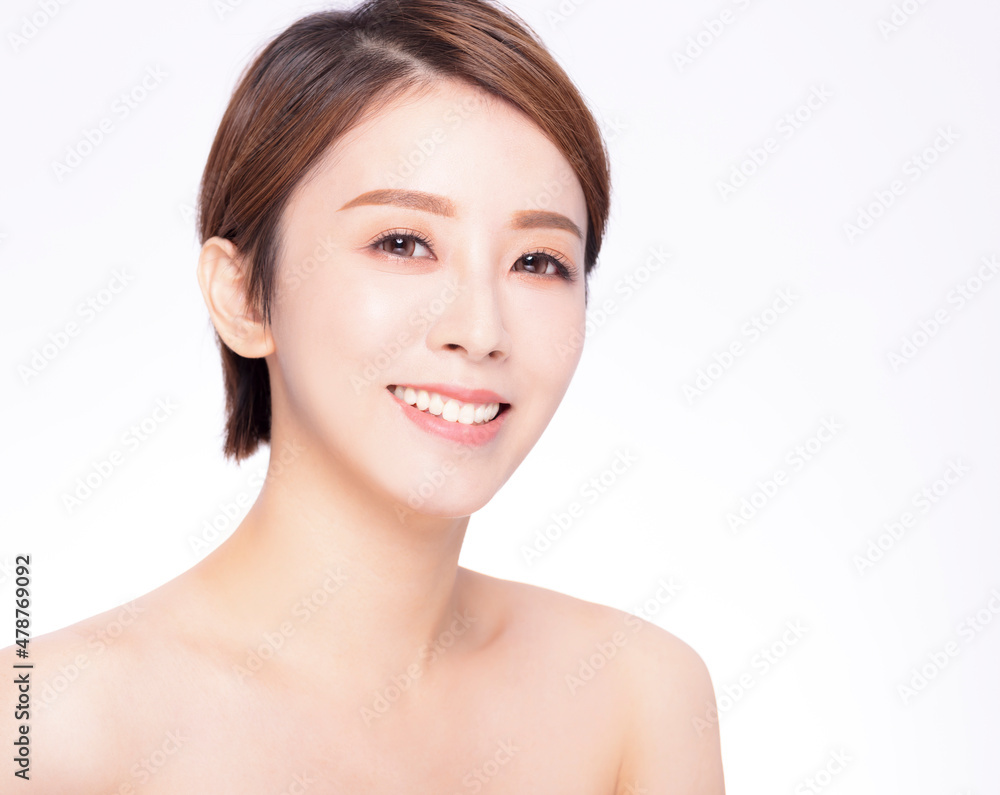 Beauty asian women portrait face with skin care healthy Beauty asian women portrait face with skin care healthy