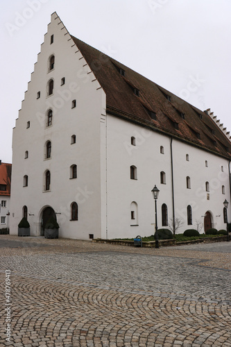 Historischer Reitstadel am Residenzplatz von Neumarkt in der Oberpfalz