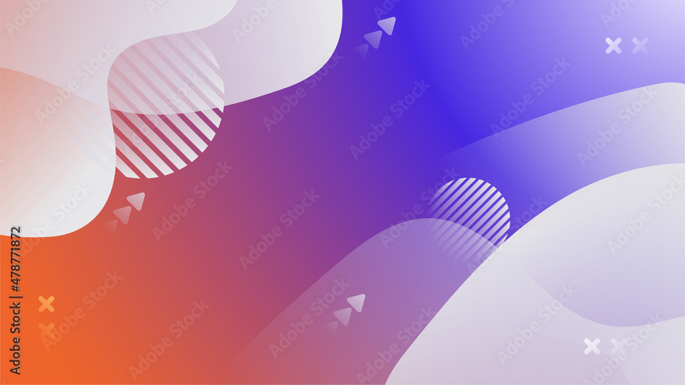 Bloob gradient Layer Colorful abstract design background