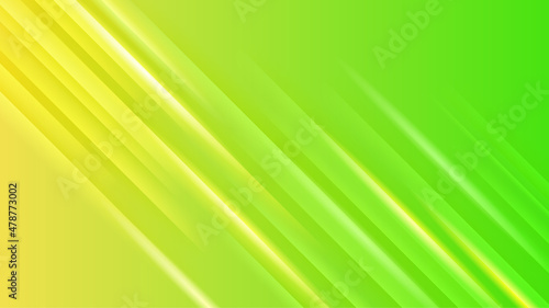 Light Stripes green abstract colorful design background