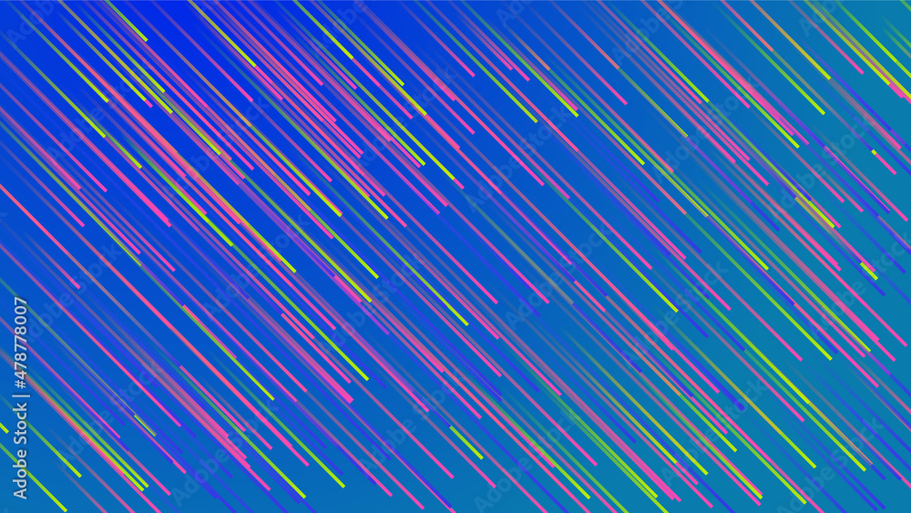 Fototapeta premium Spread Line blue green Colorful abstract design background