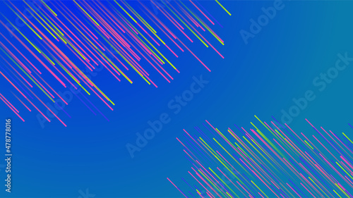 Wallpaper Mural Spread Line blue green Colorful abstract design background Torontodigital.ca