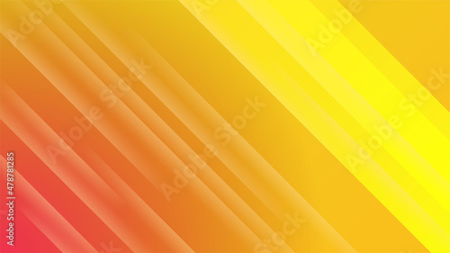 Modern gradient yellow Colorful abstract design background