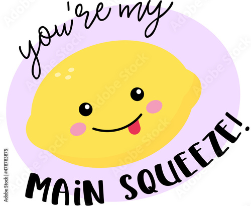Valentine fruit sayings main squeeze