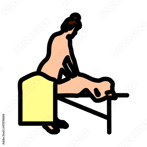Woman Massage Icon