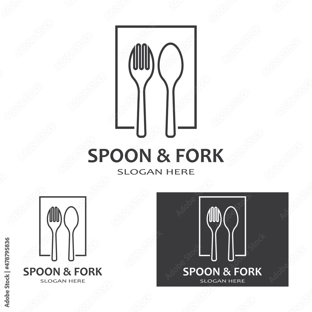 spoon,fork,and knife icon logo vector design template spoon,fork,and knife icon logo vector design template