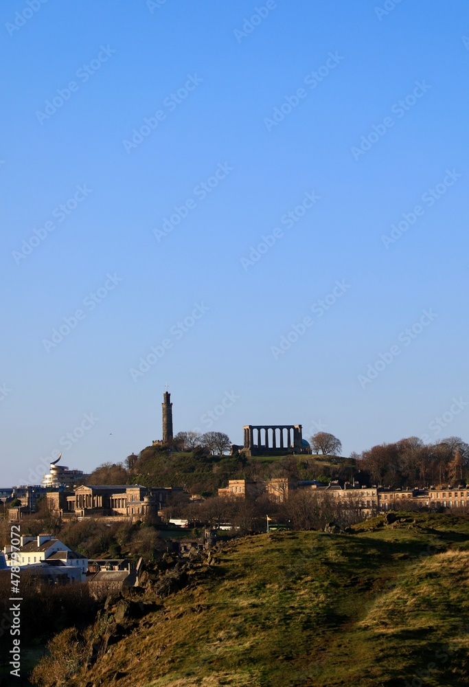 Edinburgh city view from Arthur's Seat