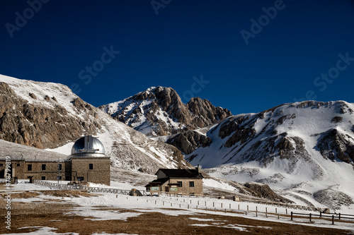 observatory in the mountains
