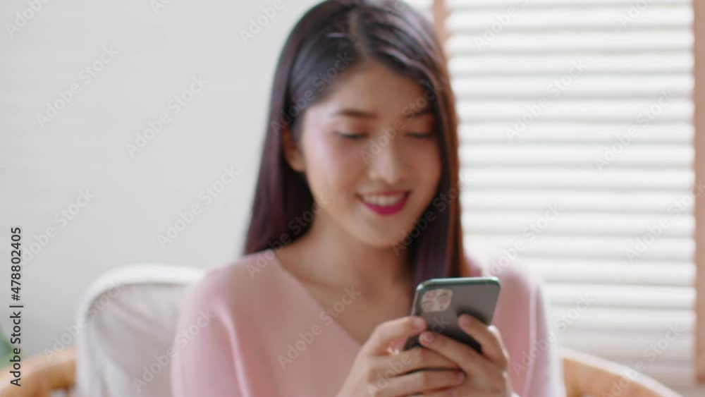 Happiness Entrepreneur beautiful business asian young woman use mobile phone for shopping online enjoy with social media and laptop at home.Small Business Startup.online banking Happiness Entrepreneur beautiful business asian young woman use mobile phone for shopping online enjoy with social media and laptop at home.Small Business Startup.online banking