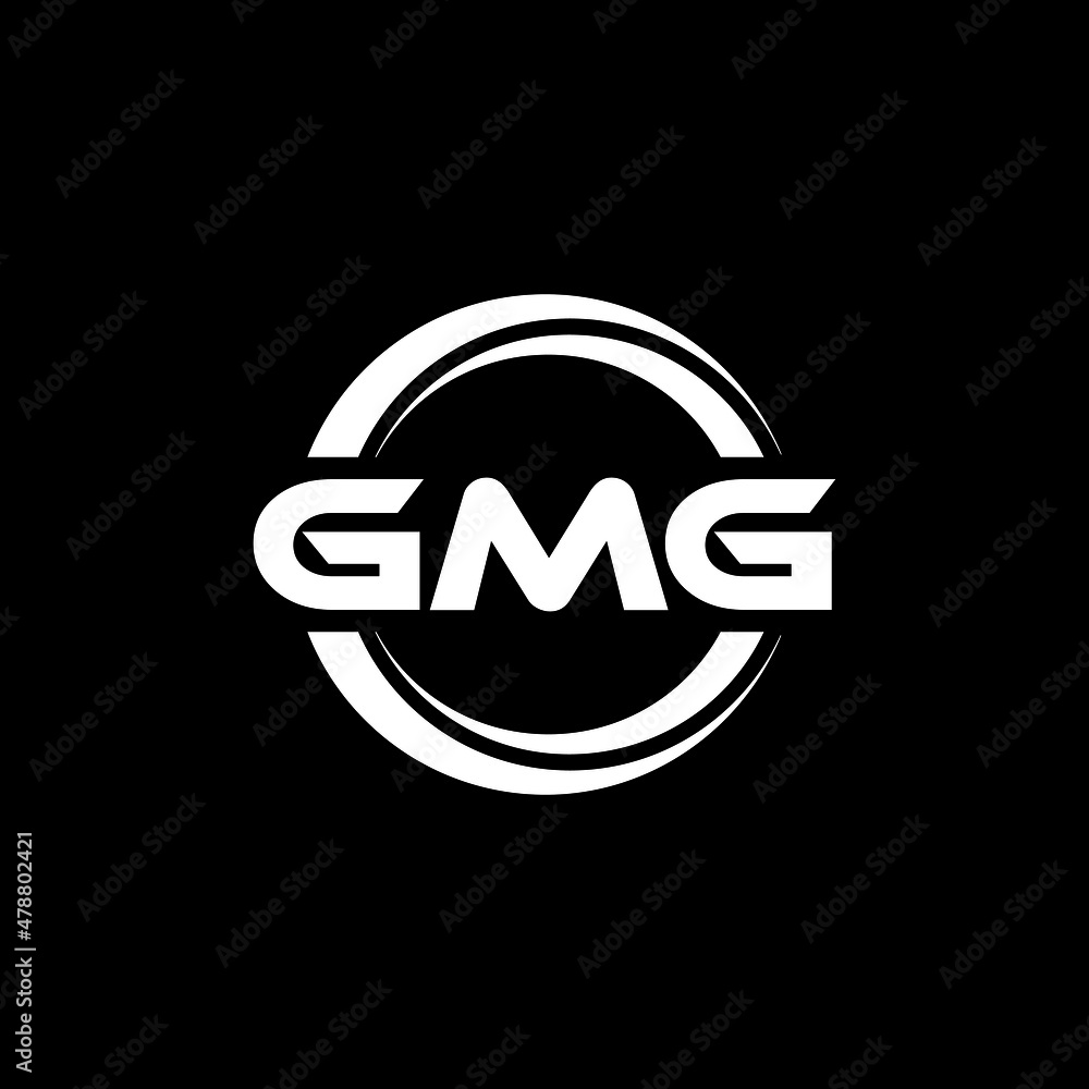 GMG letter logo design with black background in illustrator, vector logo modern alphabet font overlap style. calligraphy designs for logo, Poster, Invitation, etc. GMG letter logo design with black background in illustrator, vector logo modern alphabet font overlap style. calligraphy designs for logo, Poster, Invitation, etc.