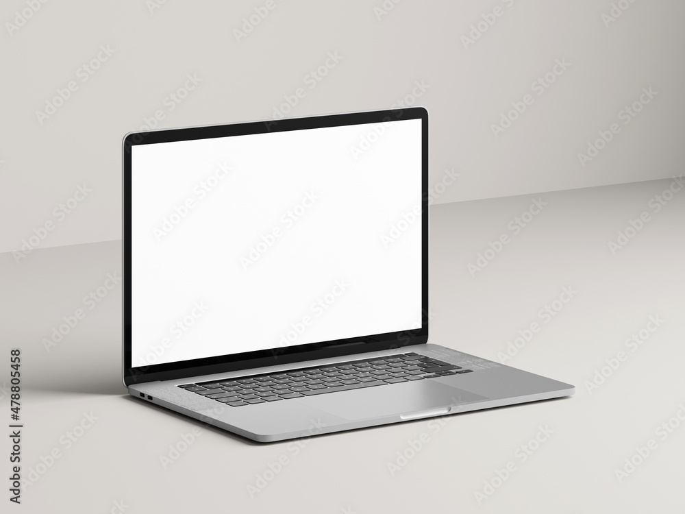 Laptop mockup, device mockup, screen mockup, 3d render Laptop mockup, device mockup, screen mockup, 3d render
