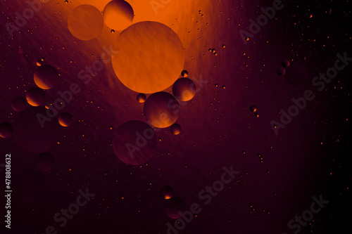 Foto dark abstract background, colorful light