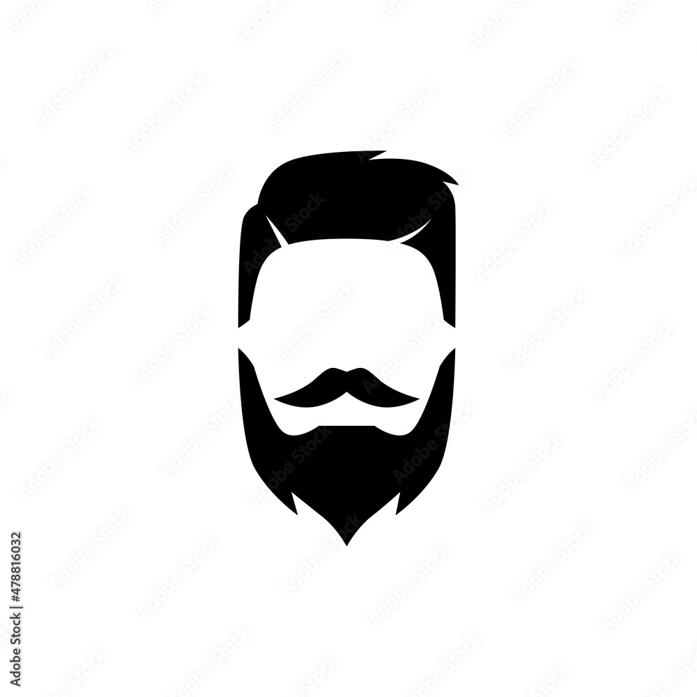 Gentlemen Barbershop Glyph Icon Vector Illustration Gentlemen Barbershop Glyph Icon Vector Illustration