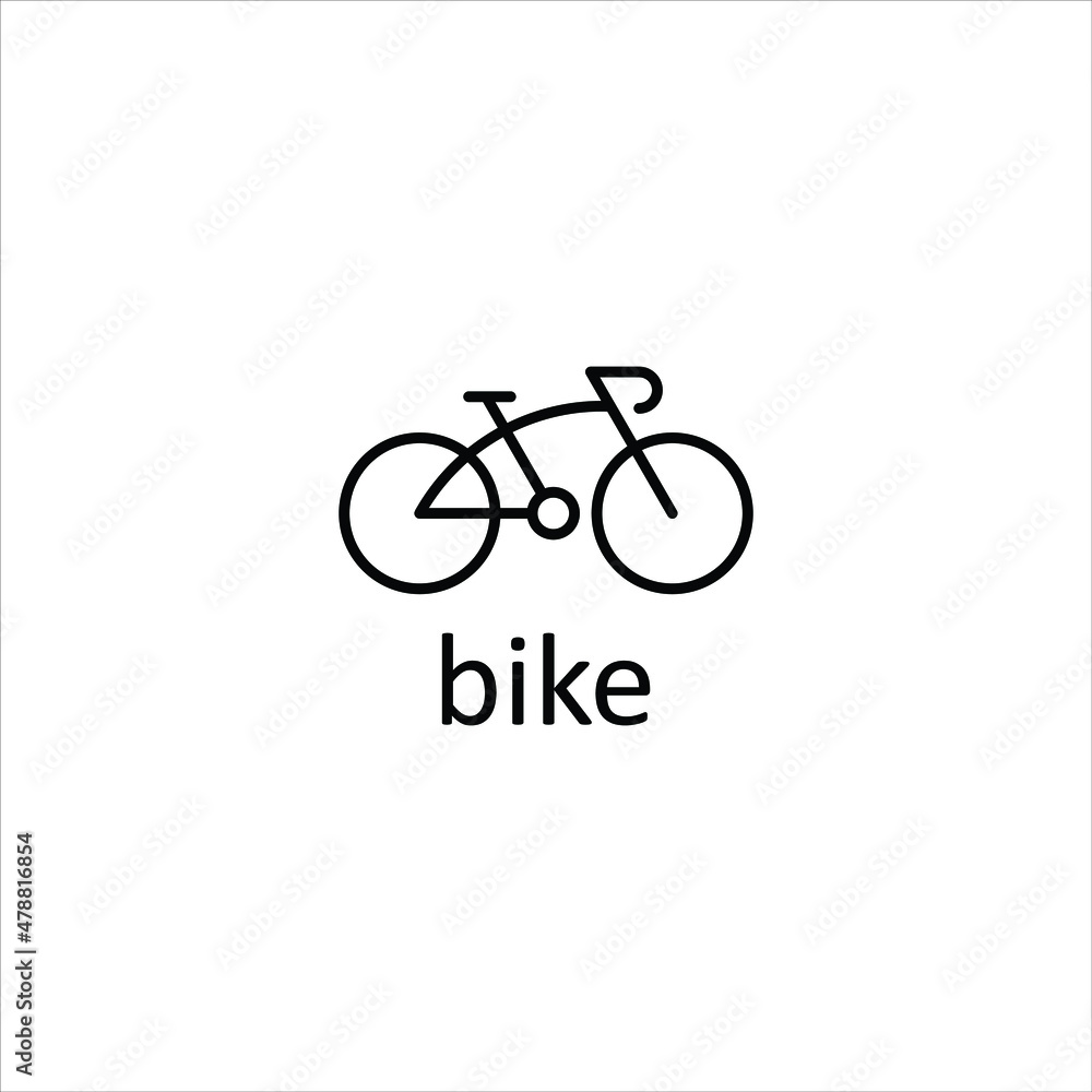 bicycle vector template, modern bicycle logo design template bicycle vector template, modern bicycle logo design template