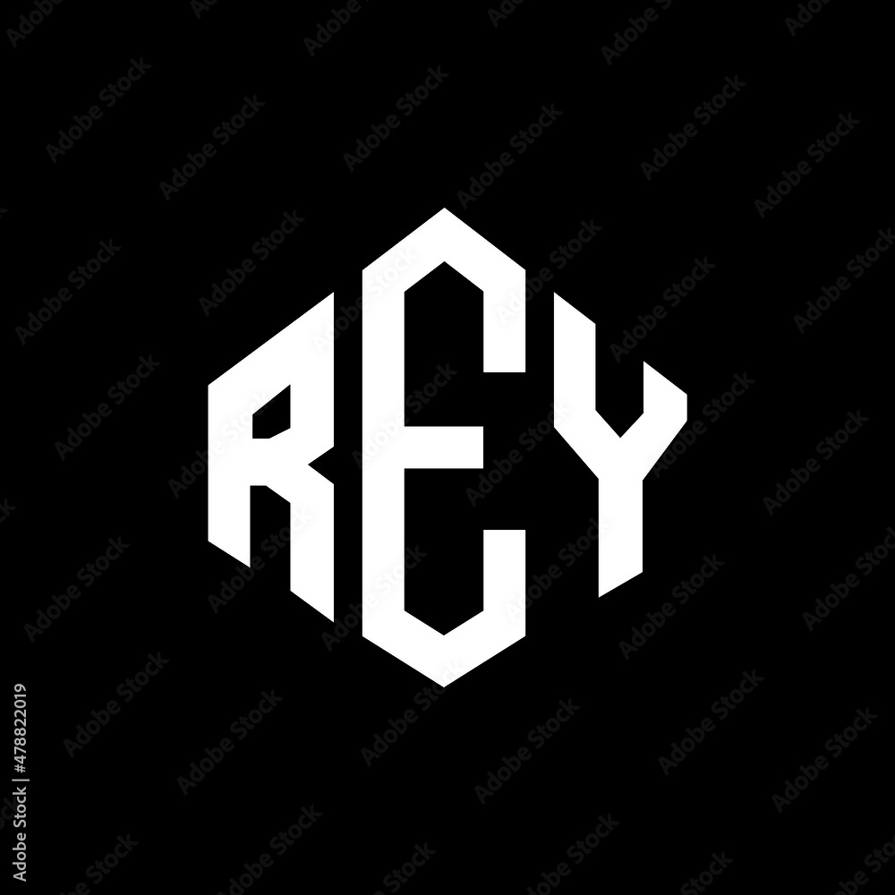 REY letter logo design with polygon shape. REY polygon and cube shape logo design. REY hexagon vector logo template white and black colors. REY monogram, business and real estate logo. REY letter logo design with polygon shape. REY polygon and cube shape logo design. REY hexagon vector logo template white and black colors. REY monogram, business and real estate logo.