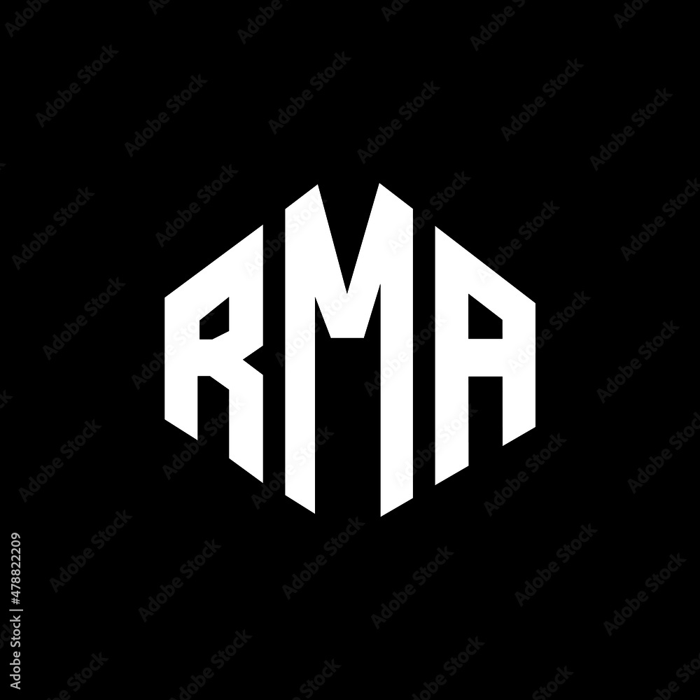 RMA letter logo design with polygon shape. RMA polygon and cube shape logo design. RMA hexagon vector logo template white and black colors. RMA monogram, business and real estate logo. RMA letter logo design with polygon shape. RMA polygon and cube shape logo design. RMA hexagon vector logo template white and black colors. RMA monogram, business and real estate logo.