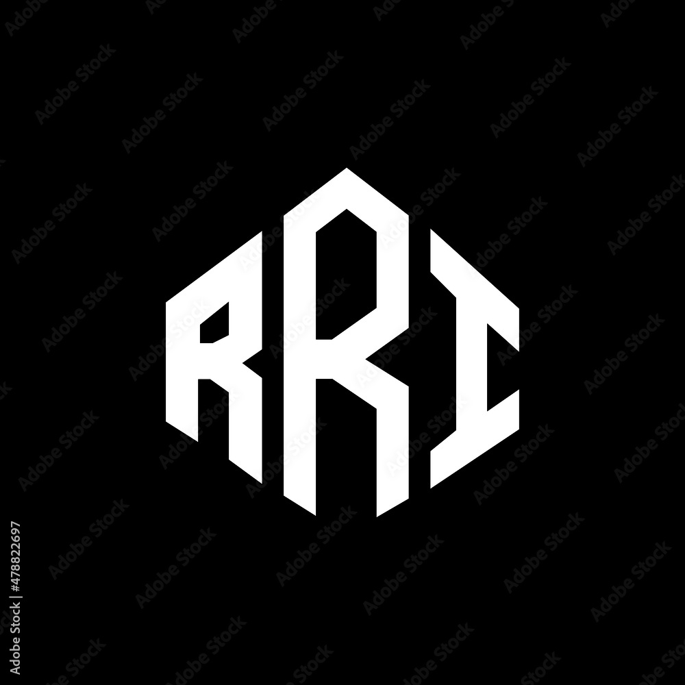 RRI letter logo design with polygon shape. RRI polygon and cube shape logo design. RRI hexagon vector logo template white and black colors. RRI monogram, business and real estate logo. RRI letter logo design with polygon shape. RRI polygon and cube shape logo design. RRI hexagon vector logo template white and black colors. RRI monogram, business and real estate logo.