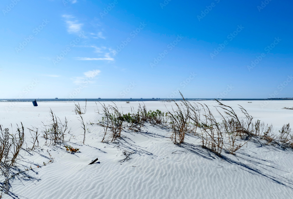 White Sand Beaches on Gulf Coast Alabama