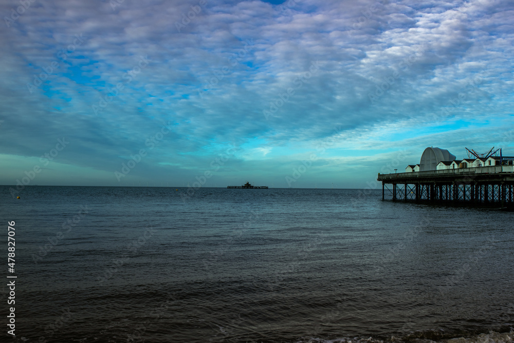 pier in the sea