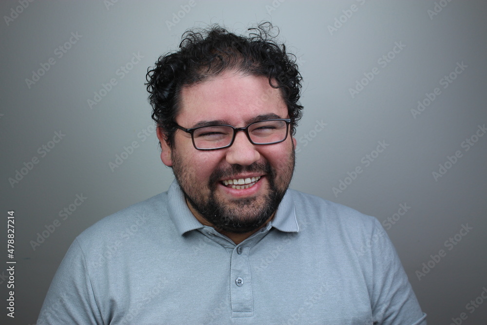 Obraz premium young man is laughing