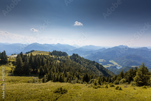 Berglandschaft in Salzburg Region Schafberg