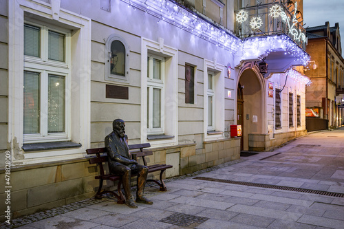 Ławeczka Ignacego Łukasiewicza, Gorlice